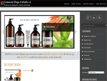 Tablet Screenshot of diegocarballo.com